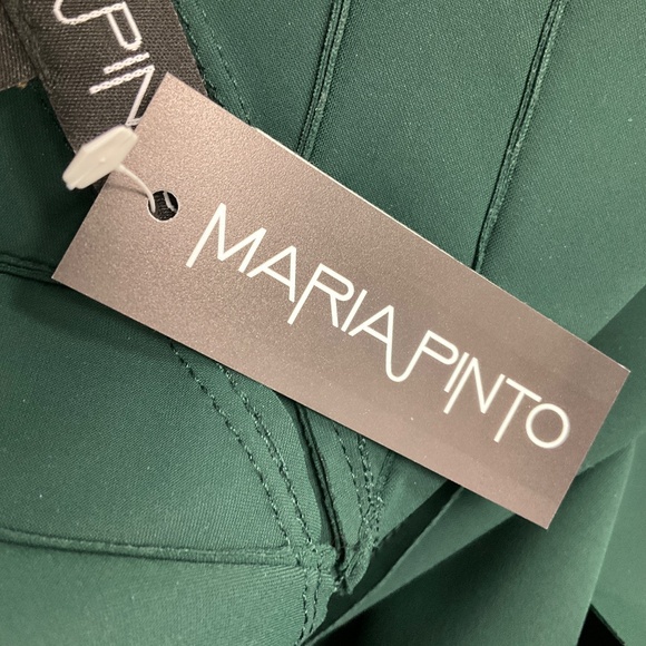 MARIA PINTO CYPRESS GREEN STING DRESS - Picture 5 of 6